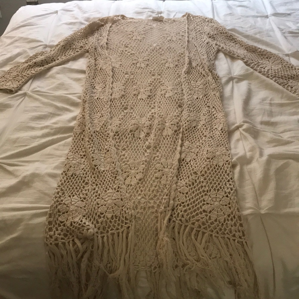Crochet cardigan